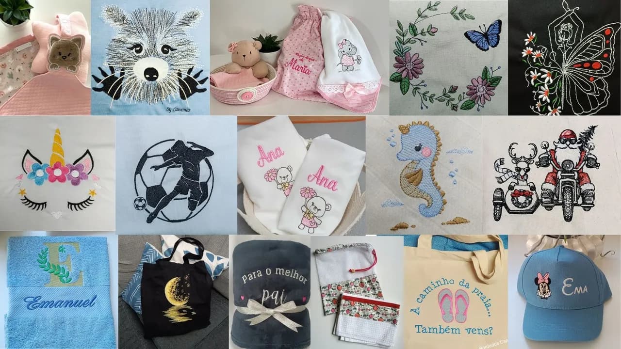 Banner de Canemar — Bordados personalizados, bijuteria e artesanato feito à mão, criados ao gosto de quem oferece e de quem usa.